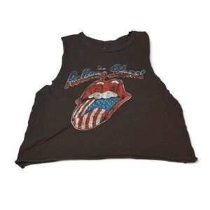 Rolling Stones DIY Unisex Graphic Tank Top
